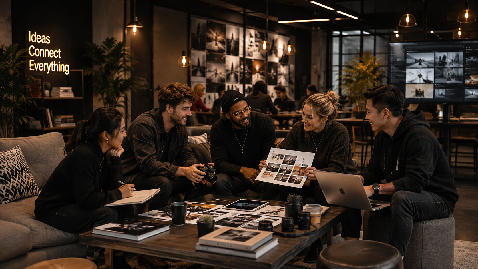 Brand strategy session with client team
