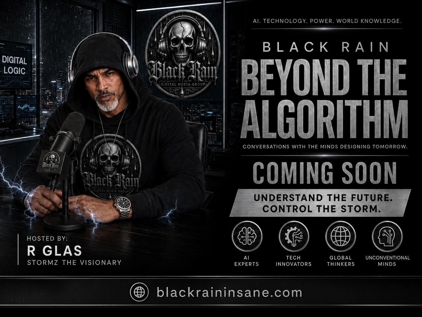Black Rain: Beyond the Algorithm podcast cover art
