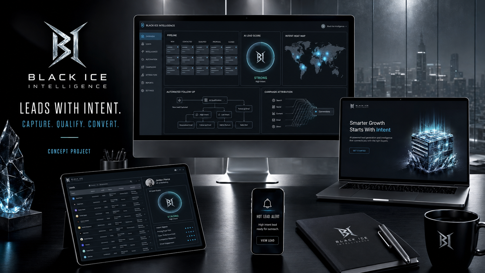 Black Ice Intelligence — Command Center